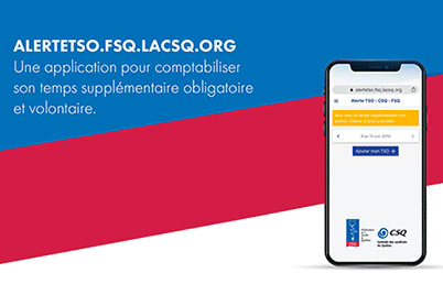 Application mobile pour comptabiliser le TS/TSO