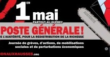 JOURNÉE D’ACTIONS DÉRANGEANTES À LAVAL – 1er MAI 2015