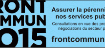 Négociations du secteur public – Le site frontcommun.org est lancé