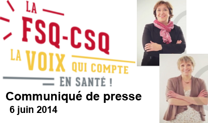 Communiqué de presse – FSQ-CSQ et SIIIAL