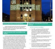 FRONT COMMUN – Info-négo du 15 décembre 2022