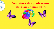 Semaines des professions du 4 au 25 mai 2015