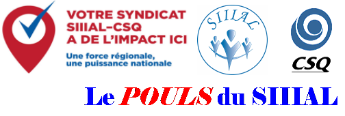 Le POULS du SIIIAL – Volume 8, No 3 – 22 mars 2016