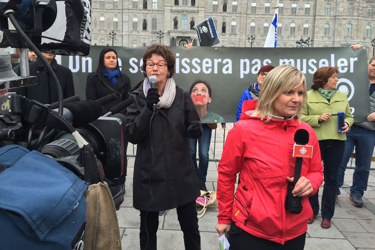 Contre le bâillon, MANIFESTONS !