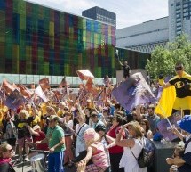 MANIFESTATION du 14 juin 2015 – Les syndicats jugent les offres gouvernementales «inacceptables».