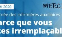 5 mai – JOURNÉE DES INFIRMIÈRES AUXILIAIRES