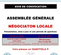 Avis de convocation – Assemblée générale de NÉGO LOCALE